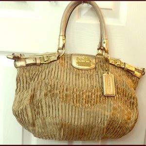 Gold Coach purse